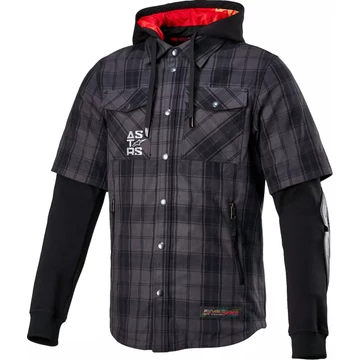 Alpinestars Taran Férfi szövet motoros kabát (szürke-fekete)