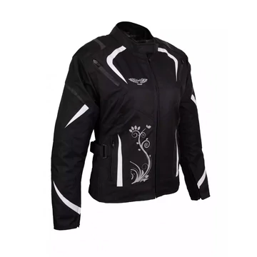Rypard Juli Női textil motoros kabát (fekete)