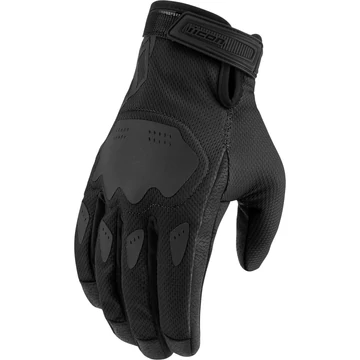 Icon Hooligan Cross/Enduro motoros kesztyű (fekete)