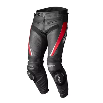 RST Tractech Evo5 bőr motoros nadrág (fekete-piros)