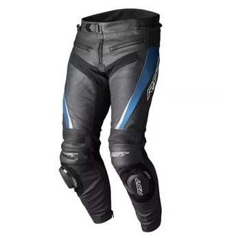 RST Tractech Evo5 bőr motoros nadrág (fekete-kék)