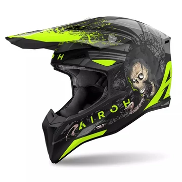 Airoh Wraap Reloaded Enduro/Cross sisak (fekete-neon)