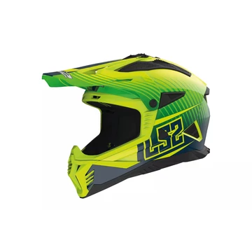 LS2 MX708 Enduro/Cross sisak (neonzöld)